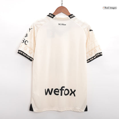 AC Milan X Pleasures Fouth Away  Soccer Jersey 2023/24 footmaillots.fr