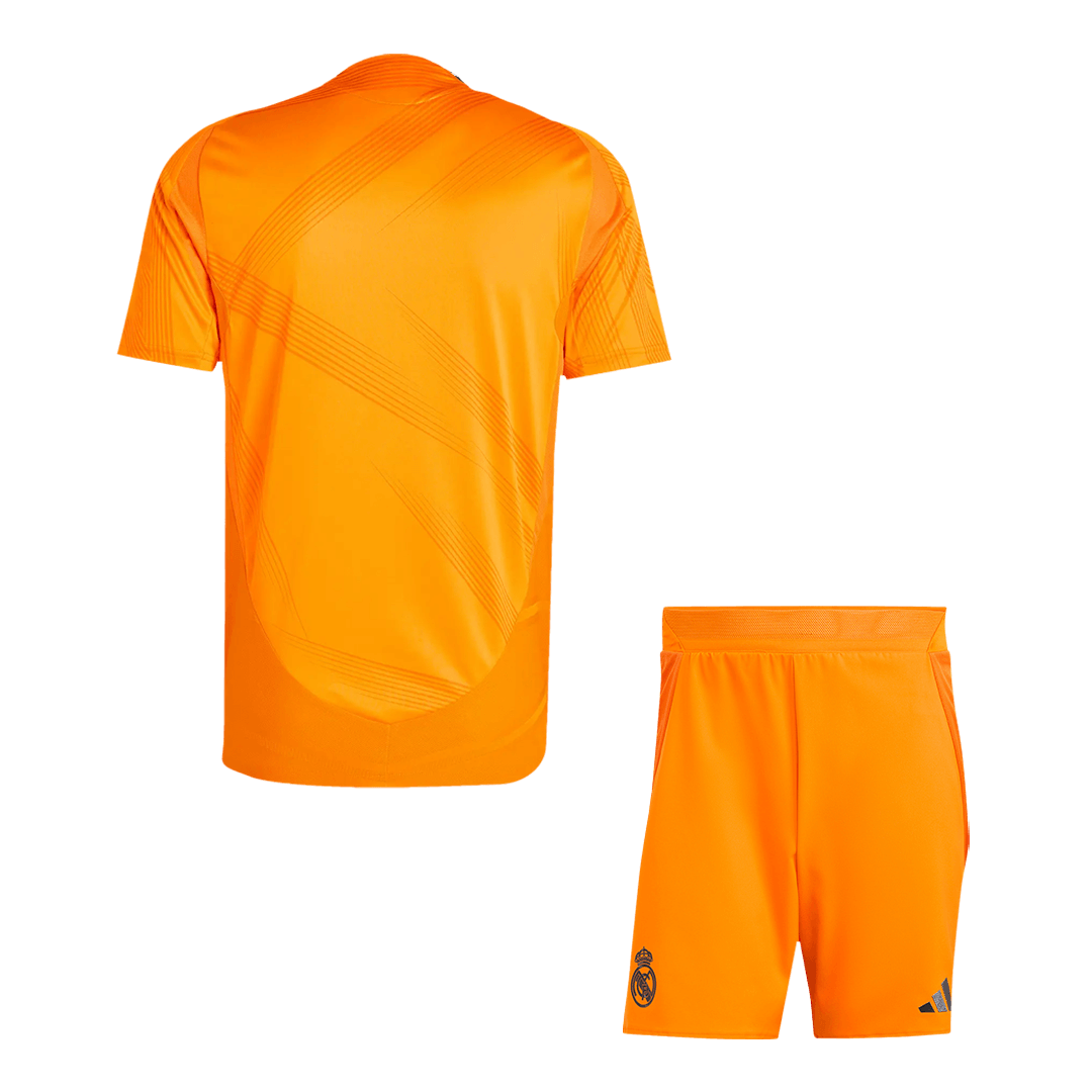 Player Version Real Madrid Away  Soccer Jersey Kit(Jersey+Shorts) 2024/25 footmaillots.fr
