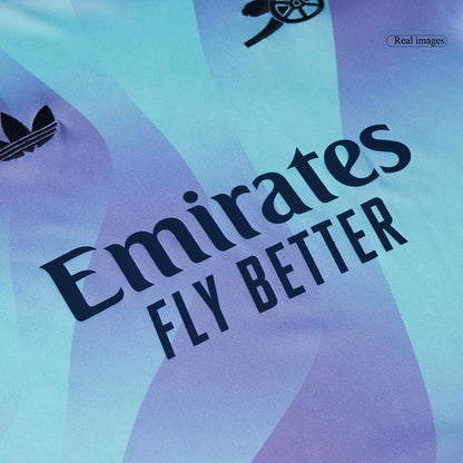 Kid's Arsenal Third Away  Soccer Jersey Kit(Jersey+Shorts+Socks) 2024/25 footmaillots.fr