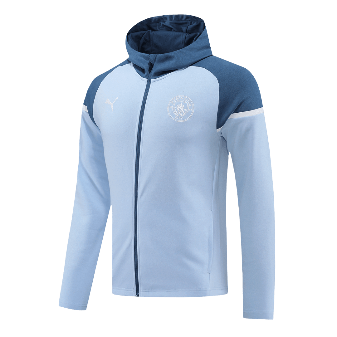 Manchester City Hoodie Training Kit (Jacket+Pants) 2024/25 footmaillots.fr