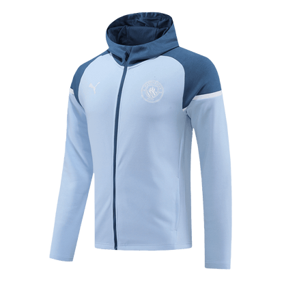 Manchester City Hoodie Training Kit (Jacket+Pants) 2024/25 footmaillots.fr