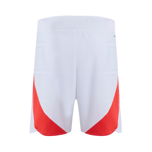 Player Version Manchester United Home Soccer Shorts 2024/25 footmaillots.fr