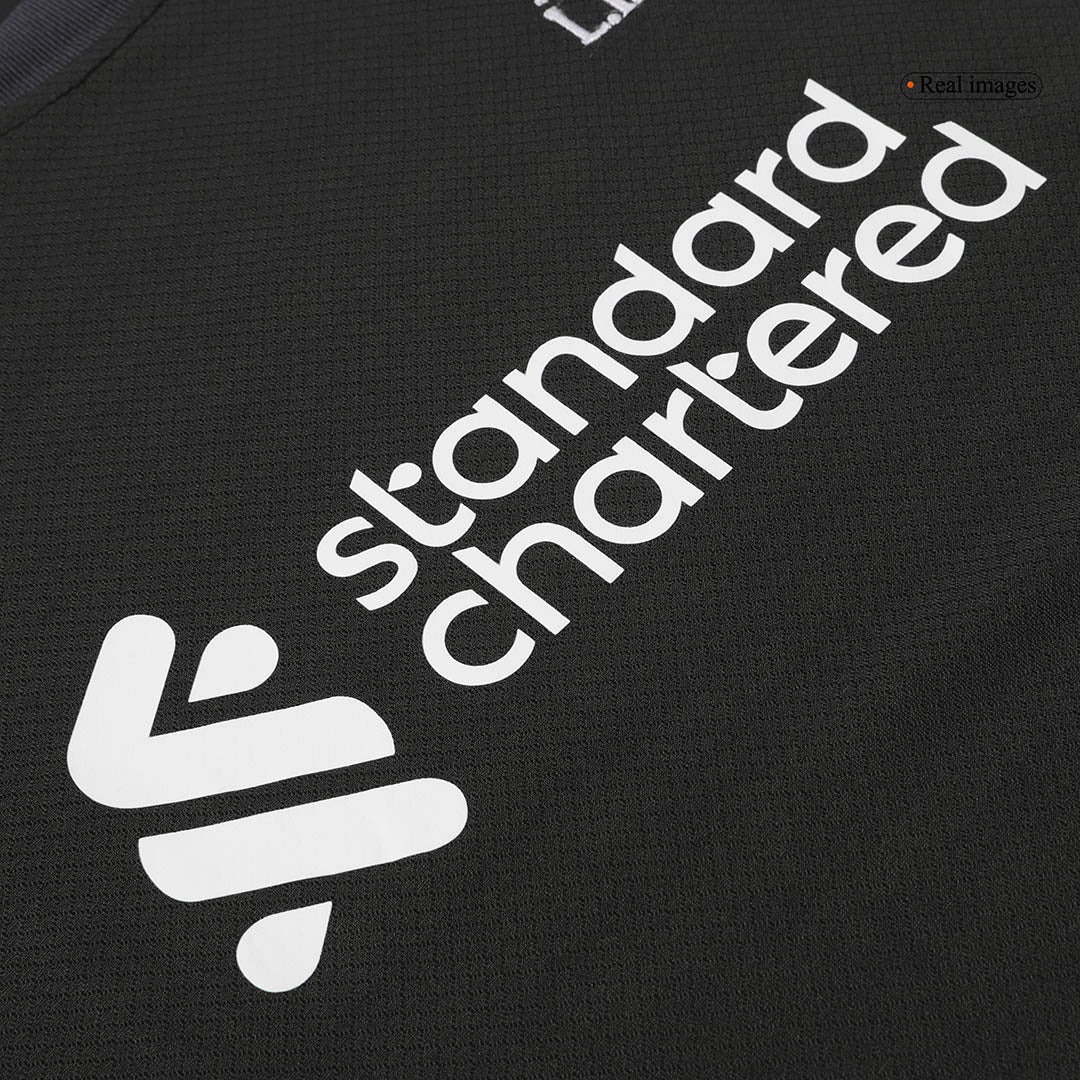 Kid's Liverpool Away  Soccer Jersey Kit(Jersey+Shorts+Socks) 2024/25 footmaillots.fr