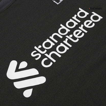 Kid's Liverpool Away  Soccer Jersey Kit(Jersey+Shorts+Socks) 2024/25 footmaillots.fr