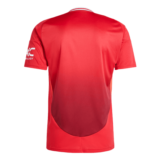 Manchester United Home  Soccer Jersey 2024/25 footmaillots.fr