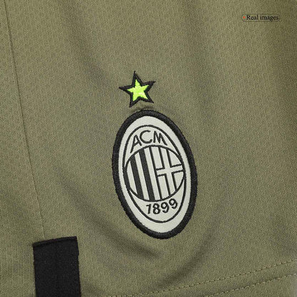 AC Milan Third Away Soccer Shorts 2022/23 footmaillots.fr