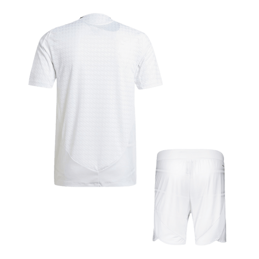 Player Version Real Madrid Home  Soccer Jersey Kit(Jersey+Shorts) 2024/25 footmaillots.fr