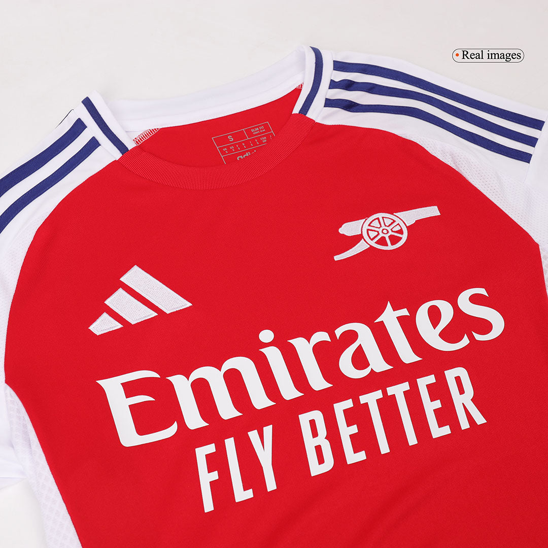 JORGINHO #20 Arsenal Home  Soccer Jersey 2024/25 footmaillots.fr