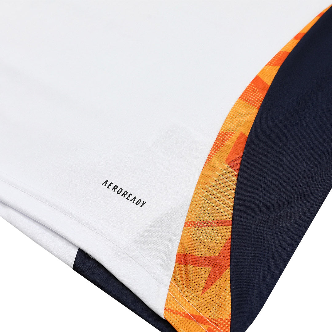 Real Madrid Pre-Match  Soccer Jersey Vest Kit(Jersey+Shorts) 2024/25 footmaillots.fr