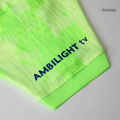 Player Version LAMINE YAMAL #19 Barcelona Third Away  Soccer Jersey 2024/25- UCL?Spotify Logo Without Text? footmaillots.fr