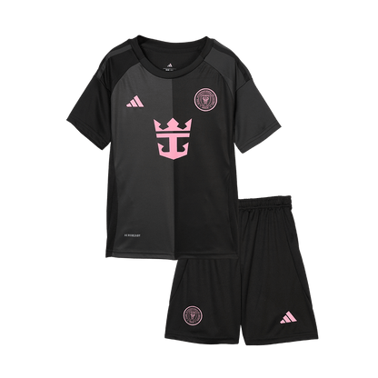 Kid's Inter Miami CF Away  Soccer Jersey Kit(Jersey+Shorts) 2025 footmaillots.fr
