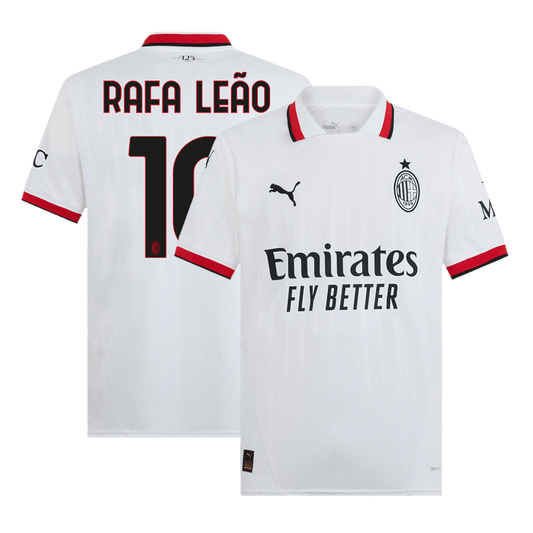 RAFA LE?O #10 AC Milan Away  Soccer Jersey 2024/25 footmaillots.fr