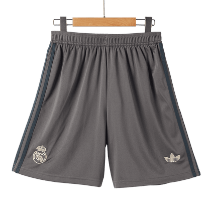 Real Madrid Third Away Soccer Shorts 2024/25 footmaillots.fr