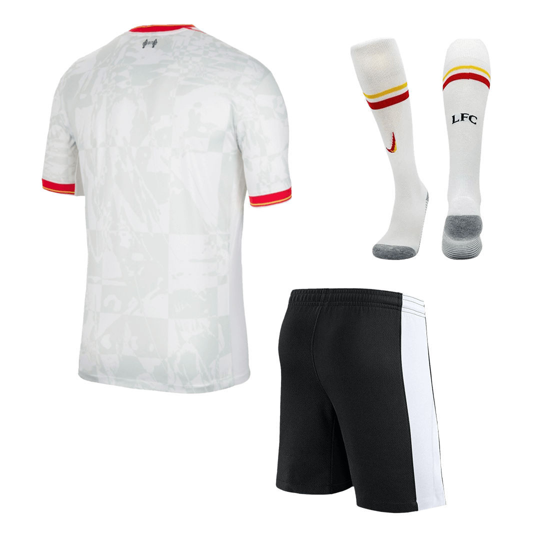 Liverpool Third Away  Soccer Jersey Kit(Jersey+Shorts+Socks) 2024/25 footmaillots.fr
