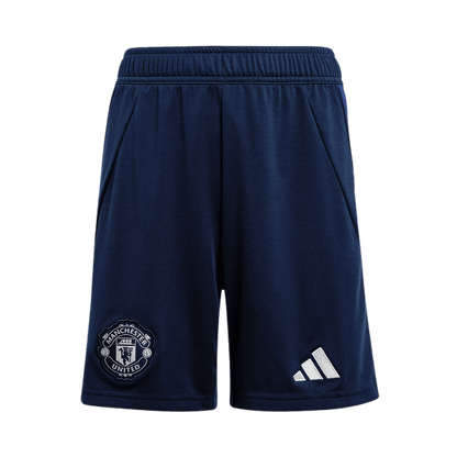 Manchester United Away Soccer Shorts 2024/25 footmaillots.fr