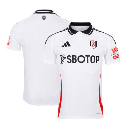 Fulham Home  Soccer Jersey 2024/25 footmaillots.fr