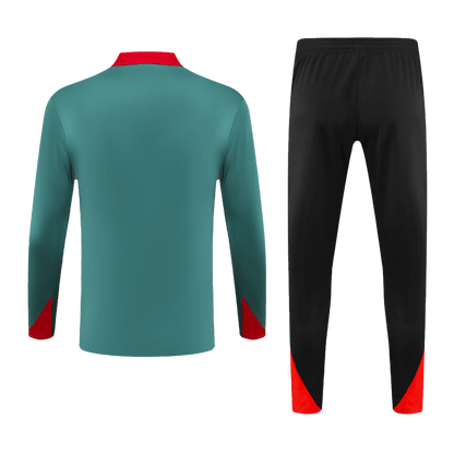 Liverpool Zipper Sweatshirt Kit(Top+Pants) 2024/25 footmaillots.fr