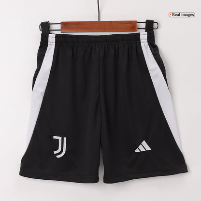Kid's Juventus Home  Soccer Jersey Kit(Jersey+Shorts+Socks) 2024/25 footmaillots.fr