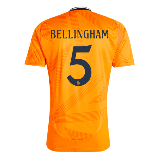 BELLINGHAM #5 Real Madrid Away  Soccer Jersey 2024/25 footmaillots.fr