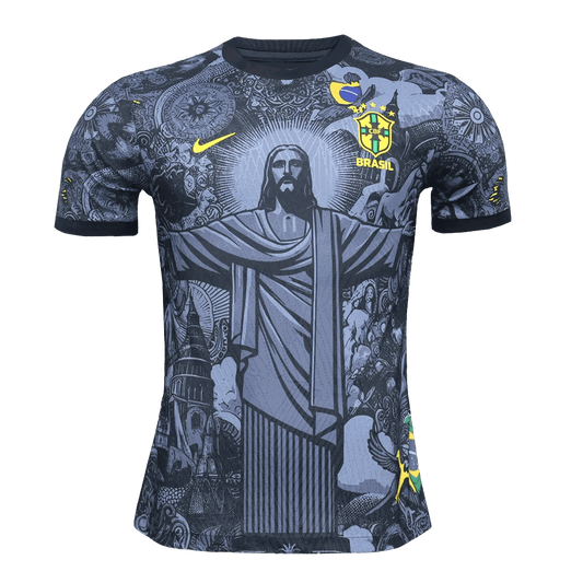 Player Version Brazil Jesus  Soccer Jersey 2024 footmaillots.fr