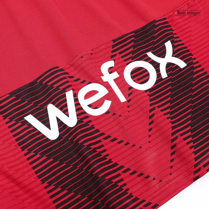 RAFA LE?O #10 AC Milan Home  Soccer Jersey 2023/24 footmaillots.fr
