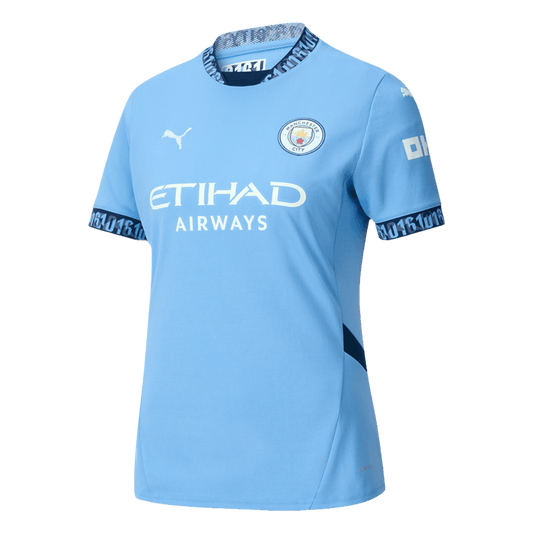 Women's Manchester City Home  Soccer Jersey 2024/25 footmaillots.fr