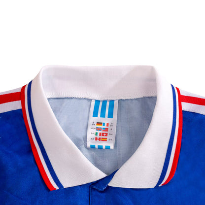 Retro 1994 France Home  Soccer Jersey footmaillots.fr