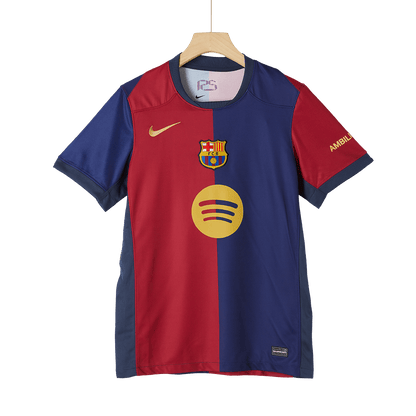 Barcelona Home  Soccer Jersey 2024/25-Spotify Logo Without Text footmaillots.fr