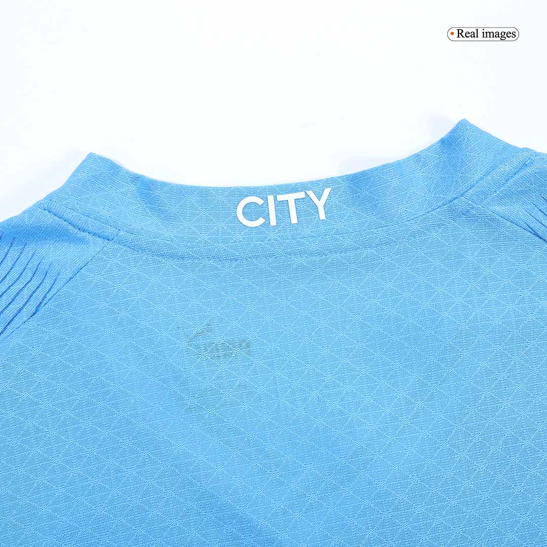 Player Version HAALAND #9 Manchester City Home  Soccer Jersey 2023/24 footmaillots.fr