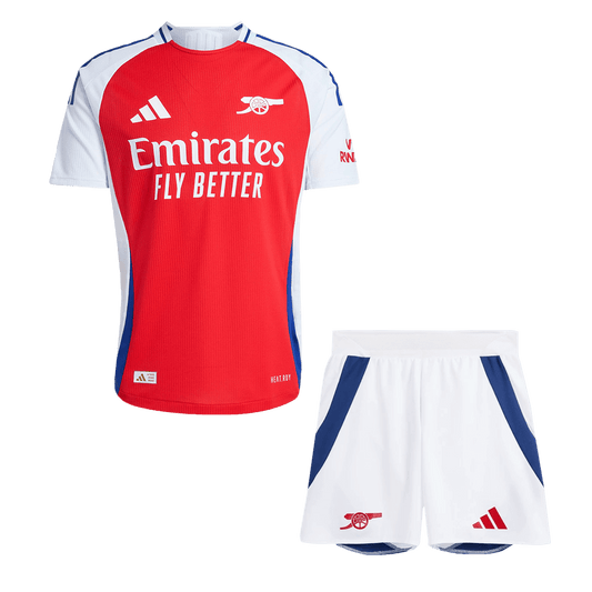 Player Version Arsenal Home  Soccer Jersey Kit(Jersey+Shorts) 2024/25 footmaillots.fr