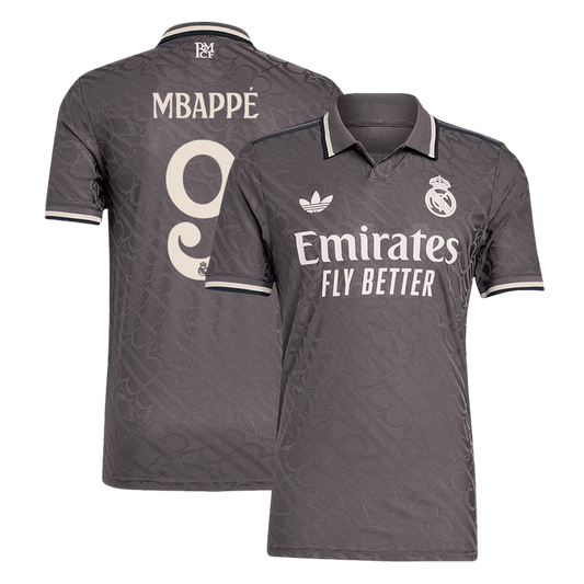Player Version MBAPP? #9 Real Madrid Third Away  Soccer Jersey 2024/25 footmaillots.fr