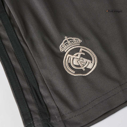 Kid's Real Madrid Third Away  Soccer Jersey Kit(Jersey+Shorts) 2024/25 footmaillots.fr