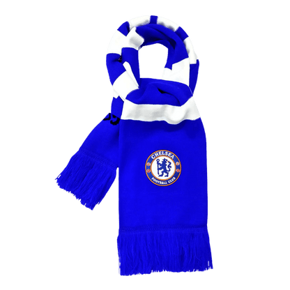 Chelsea Soccer knitting Scarf Blue&White footmaillots.fr