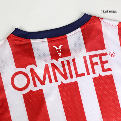 Player Version Chivas Home  Soccer Jersey 2024/25 footmaillots.fr