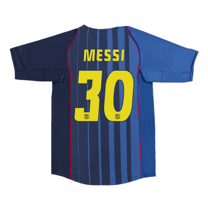 Retro MESSI #30 2004/05 Barcelona Away  Soccer Jersey footmaillots.fr
