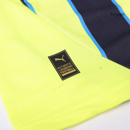 DE BRUYNE #17 Manchester City Away  Soccer Jersey 2024/25 footmaillots.fr