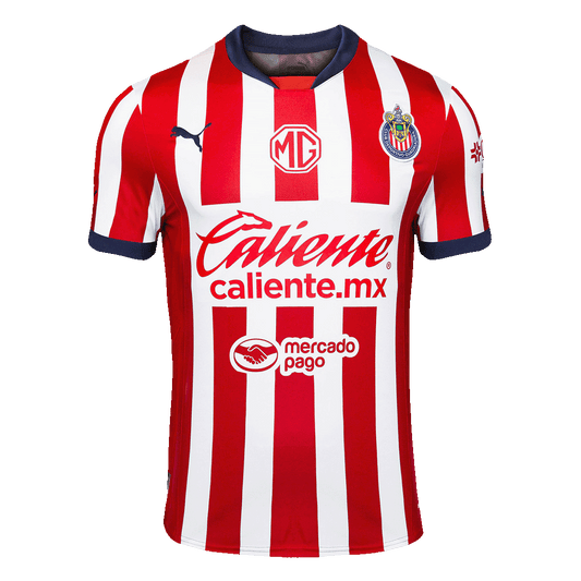 Chivas Home  Soccer Jersey 2024/25 footmaillots.fr