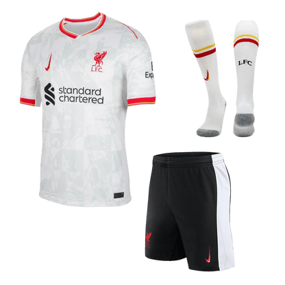 Liverpool Third Away  Soccer Jersey Kit(Jersey+Shorts+Socks) 2024/25 footmaillots.fr