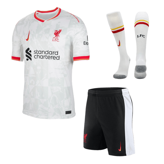 Liverpool Third Away  Soccer Jersey Kit(Jersey+Shorts+Socks) 2024/25 footmaillots.fr