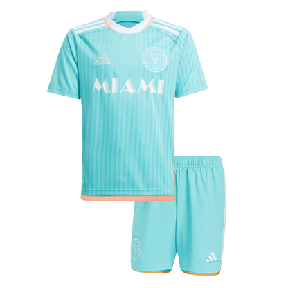Kid's Inter Miami CF Third Away  Soccer Jersey Kit(Jersey+Shorts) 2024 footmaillots.fr