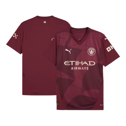 Manchester City Third Away  Soccer Jersey 2024/25 footmaillots.fr