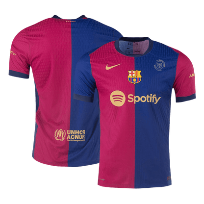 Player Version Barcelona Home  Soccer Jersey 2024/25 - 125th Anniversary footmaillots.fr