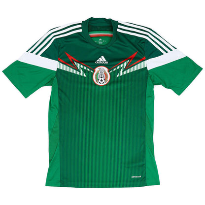 Classic Mexico Home Jersey 2014 footmaillots.fr