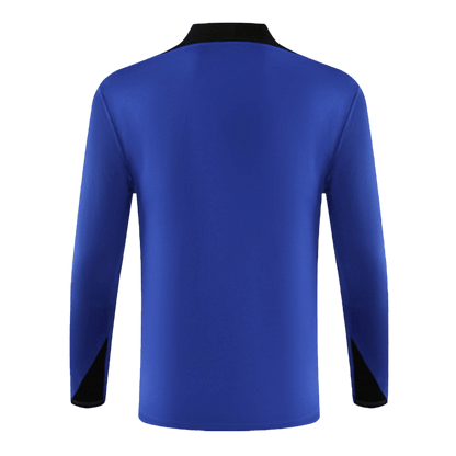 Barcelona Zipper Sweatshirt Kit(Top+Pants) 2024/25 footmaillots.fr