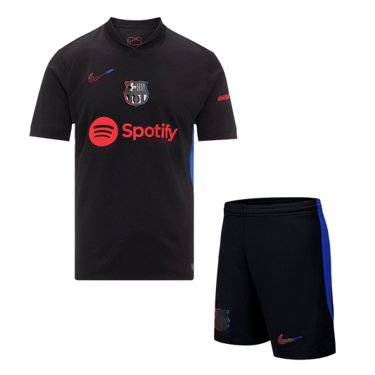 Barcelona Away  Soccer Jersey Kit(Jersey+Shorts) 2024/25 footmaillots.fr