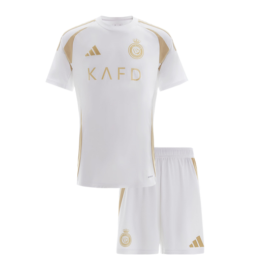 Kid's Al Nassr Third Away  Soccer Jersey Kit(Jersey+Shorts) 2024/25 footmaillots.fr