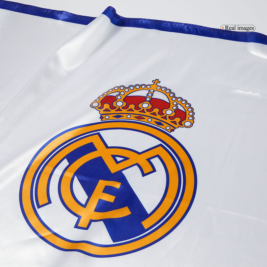 Real Madrid Team Flag White footmaillots.fr