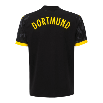 Kid's Borussia Dortmund Away  Soccer Jersey Kit(Jersey+Shorts) 2023/24 footmaillots.fr