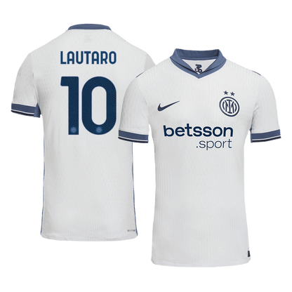 Player Version LAUTARO #10 Inter Milan Away  Soccer Jersey 2024/25 footmaillots.fr