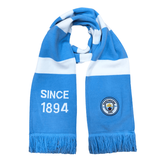 Manchester City Soccer knitting Scarf Blue&White footmaillots.fr